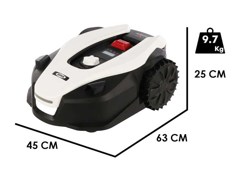 OUTLET - UTILIZATO PER PROVA - AMA FREEMOW RBA1601 - Robot Rasaerba