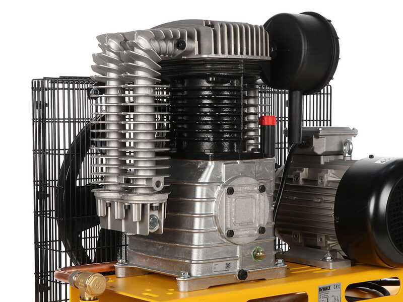 DeWalt DXCMB75T500HFE - Compressore aria elettrico trifase a cinghia - Motore 7,5 HP &ndash; 500 lt