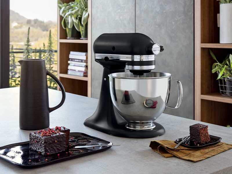 KitchenAid Artisan 5KSM125 Nero Opaco - Planetaria con testa reclinabile