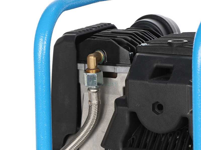 ABAC Start Quiete OS10 - Compressore aria elettrico monofase silenziato - Oil-less - Motore 1 HP - 6 lt
