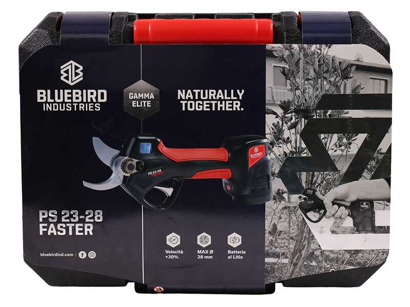 Blue Bird PS 23-28C Faster - Forbice elettrica da potatura - 2x 16.8V 2.5Ah