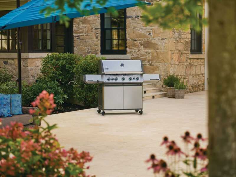 Napoleon Prestige 665 RSIB  - Barbecue a gas - Con fornello laterale a infrarossi