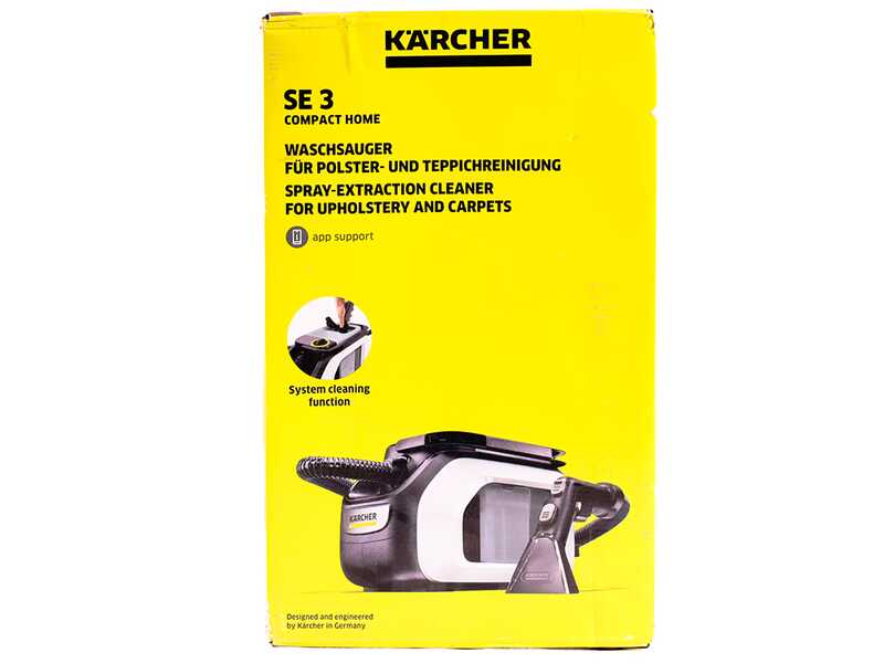 Karcher SE 3 Compact Home - Lavamoquette - Aspiraliquidi - 500 W