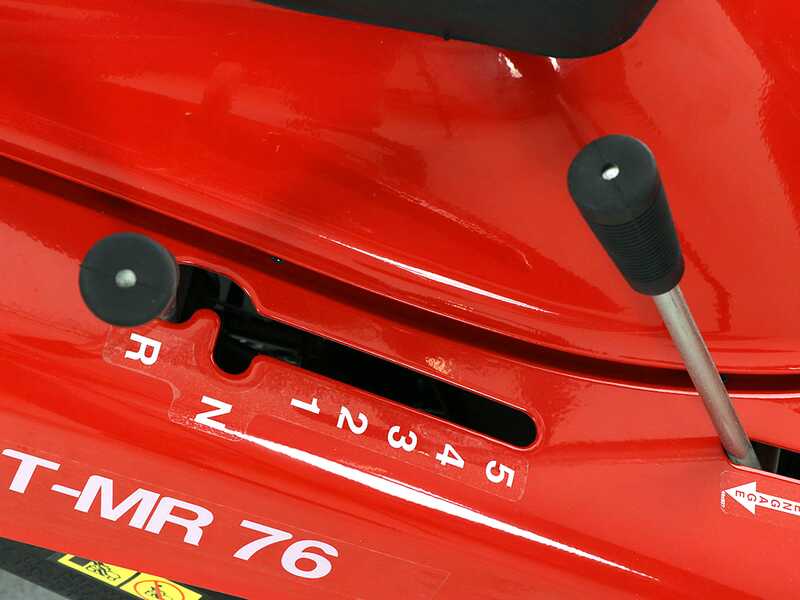 GeoTech-Pro GT-MR 76 - Rider trattorino rasaerba - Motore da 432cc - Avviamento elettrico