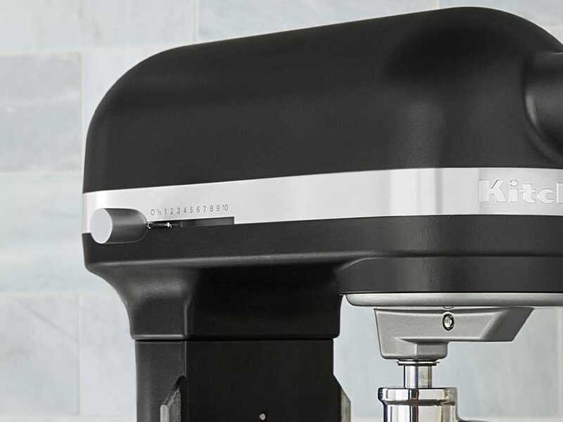 KitchenAid Artisan 5KSM60SPX-EBM Nero Opaco - Planetaria con ciotola sollevabile