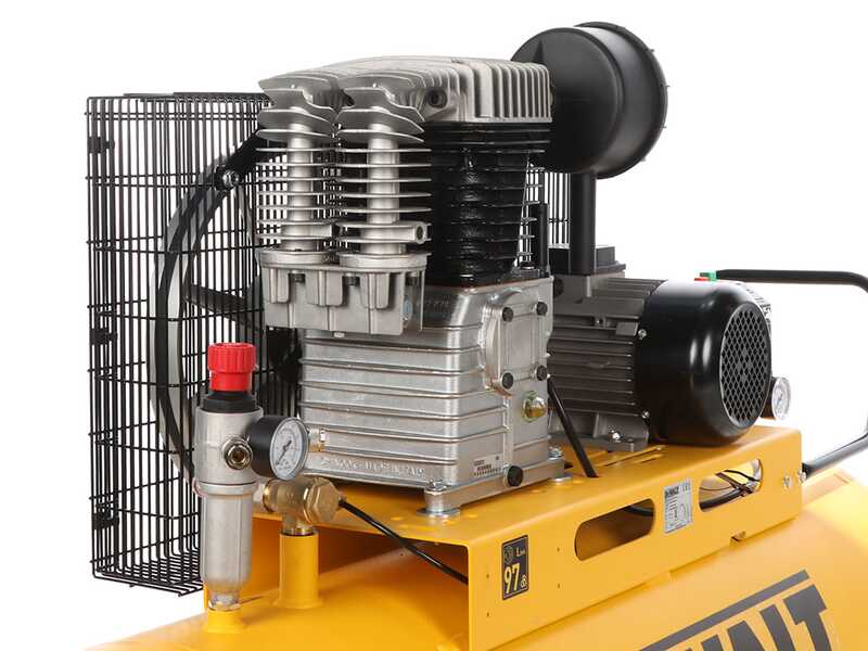 DeWalt DXCMB4T270HCE - Compressore aria elettrico trifase a cinghia - Motore 4 HP &ndash; 270 lt