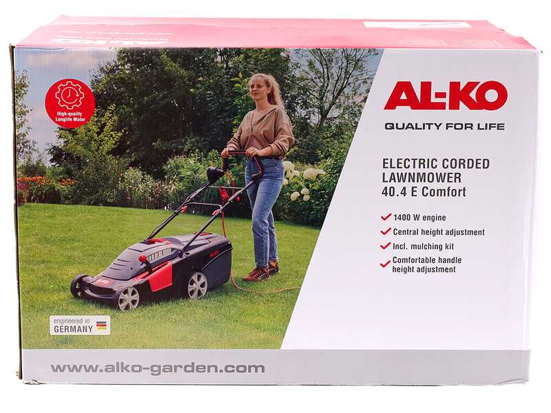 AL-KO 40.4 E Comfort - Tagliaerba elettrico - 1400 W - Taglio 40 cm