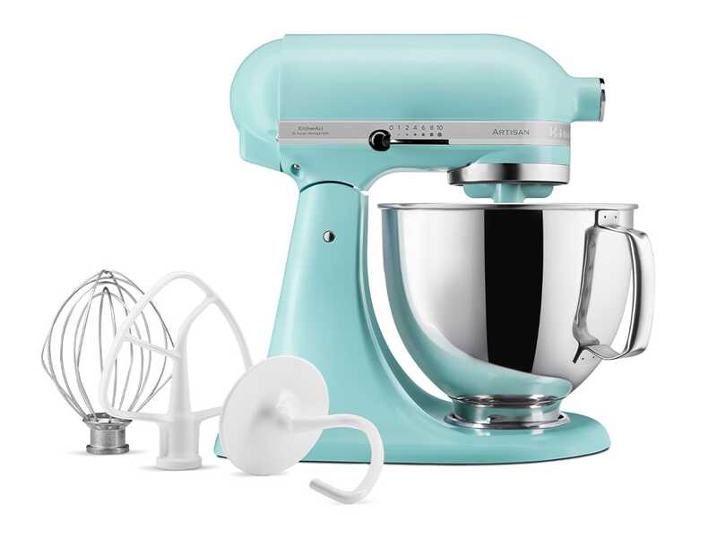 KitchenAid Artisan 5KSM125 Mineral Water - Planetaria con testa reclinabile