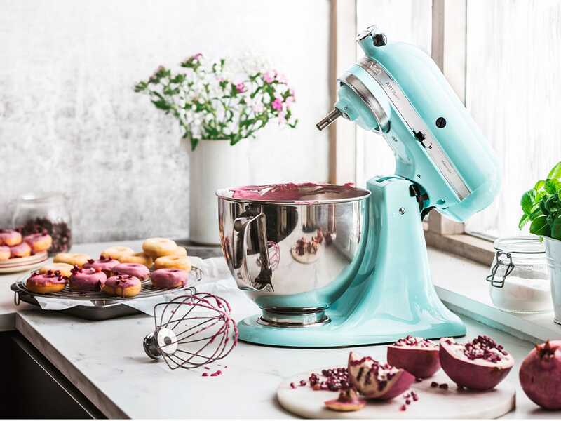 KitchenAid Artisan 5KSM125 Mineral Water - Planetaria con testa reclinabile