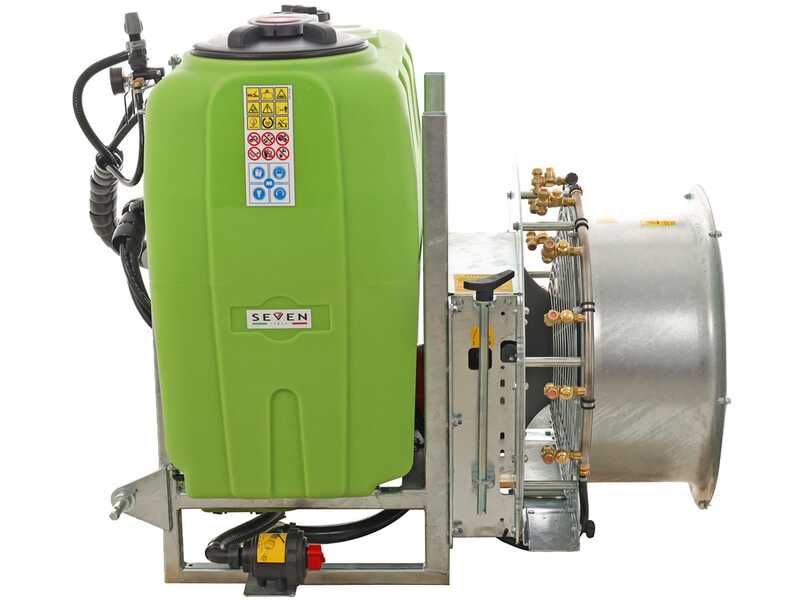 Seven Italy 300 - Atomizzatore portato con attacco a trattore per irrorazione - Capacit&agrave; 300 L - Pompa APS 51