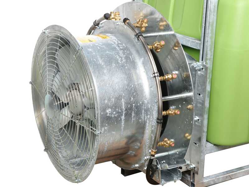 Seven Italy 300 - Atomizzatore portato con attacco a trattore per irrorazione - Capacit&agrave; 300 L - Pompa APS 51