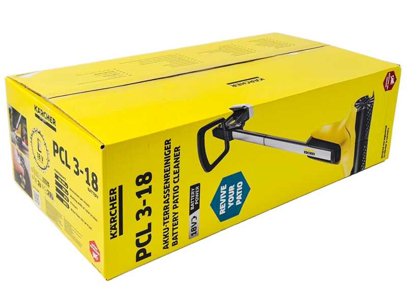Karcher PCL 3-18 - Lavasuperfici a batteria - SENZA BATTERIA E CARICABATTERIA