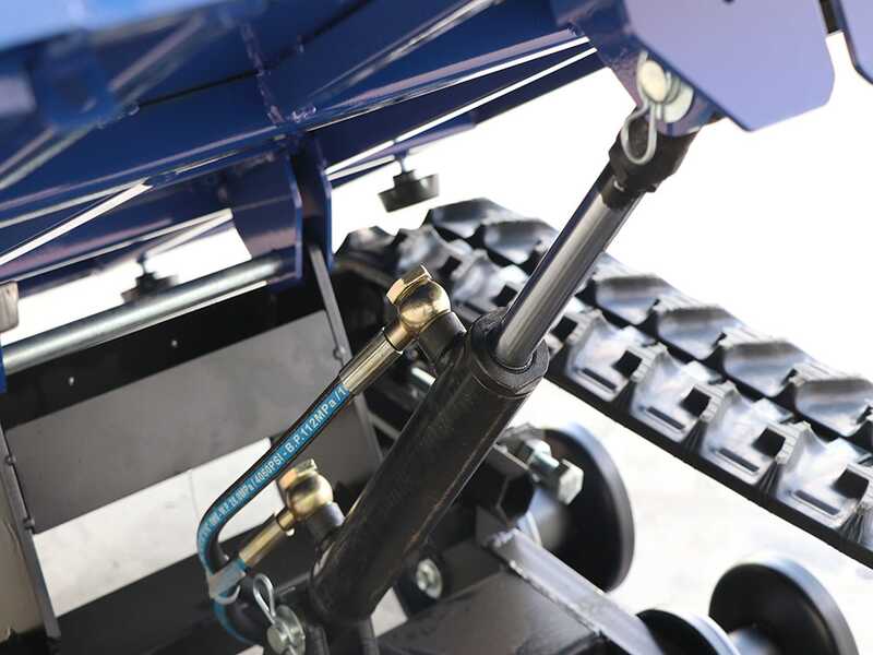 OUTLET - DIFETTI ESTETICI - BullMach Helios 500 E - Motocarriola cingolata cassone estensibile 500Kg