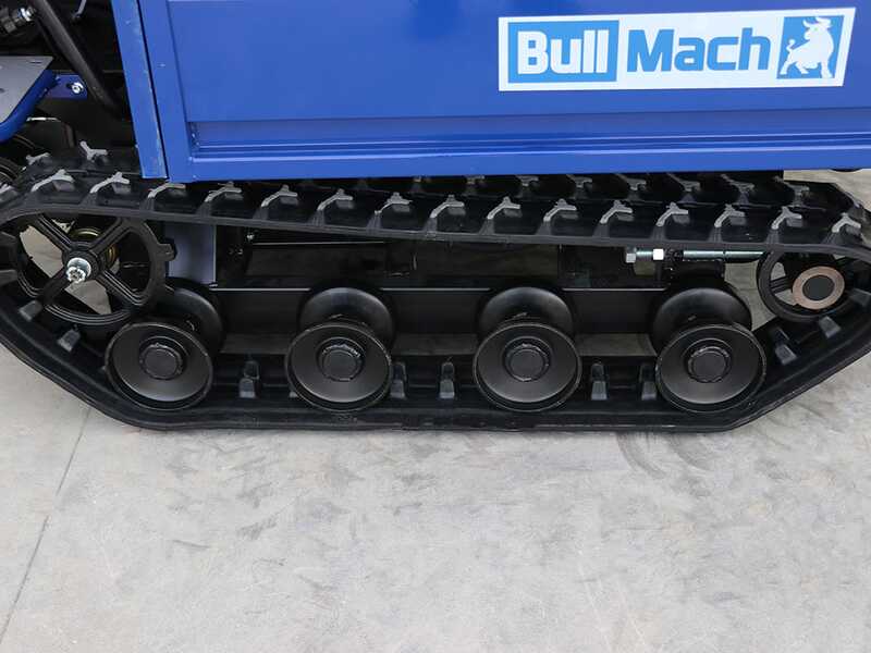 OUTLET - DIFETTI ESTETICI - BullMach Helios 500 E - Motocarriola cingolata cassone estensibile 500Kg