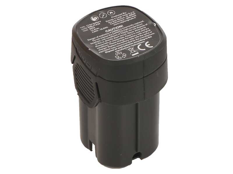 Volpi V-BLACK VITA 12 - Pompa irroratrice elettrica a batteria a spalla con trolley - Con barra irroratrice