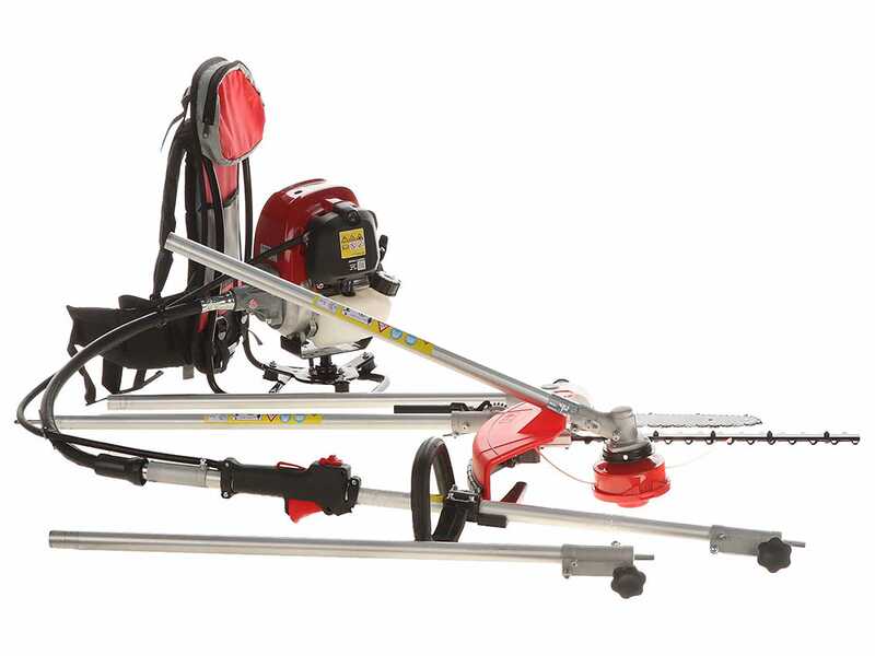 Honda ZHO 50 COMBI - Decespugliatore a scoppio multifunzione a zaino - Asta Blue Bird