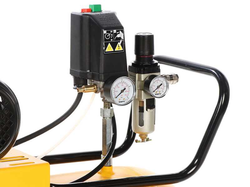 DeWalt DXCMB3T200HE - Compressore aria elettrico trifase a cinghia - Motore 3 HP &ndash; 200  lt