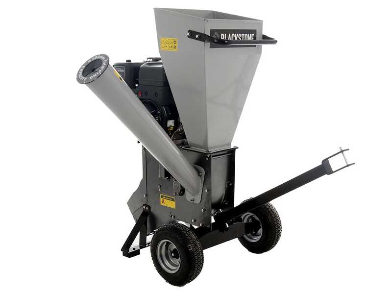 OUTLET - PICCOLI DIFETTI ESTETICI - BlackStone CSB 150 BS - Biotrituratore a scoppio - Motore a benzina Briggs &amp; Stratton 13.5 hp