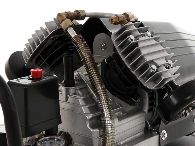 OUTLET - PICCOLI DIFETTI ESTETICI - BlackStone LBC 50-30V - Compressore aria elettrico - Serbatoio da 50 lt - motore 3 HP