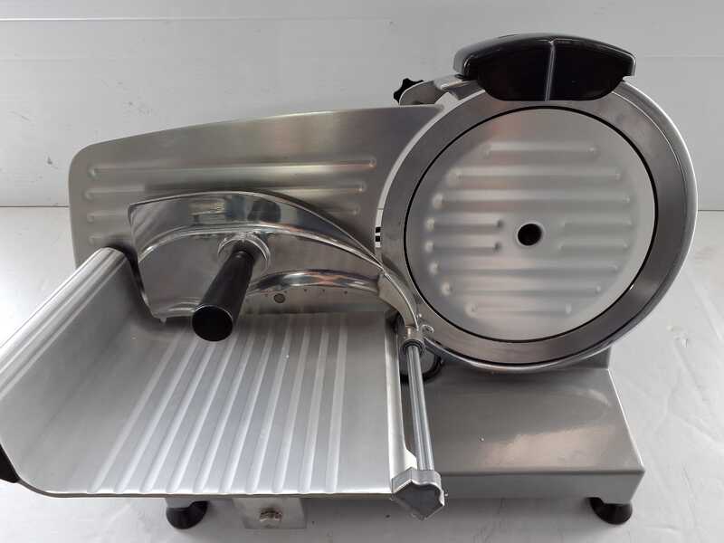 OUTLET - DA ESPOSIZIONE - DCG AS2495 - Affettatrice con lama da 250mm inox - Corpo in alluminio pressofuso - 300W