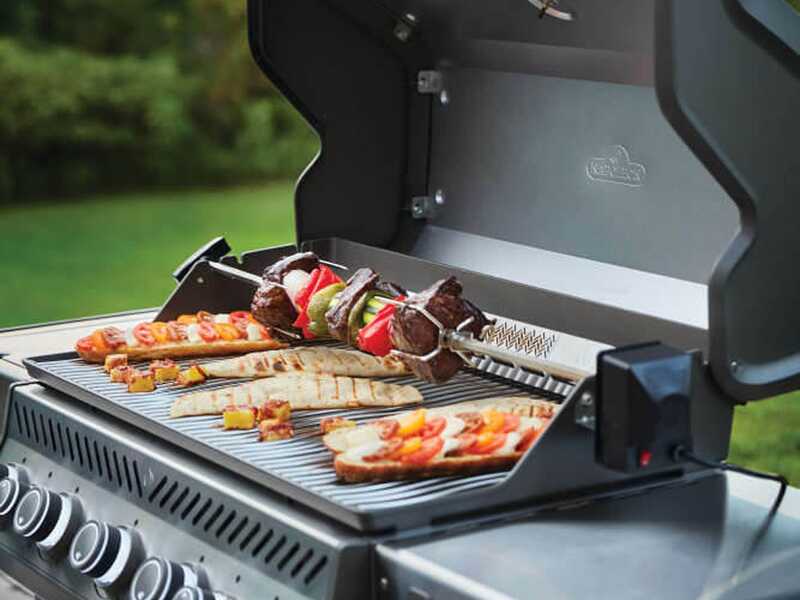 Napoleon Rogue SE 625 RSIB - Barbecue a gas - Con fornello laterale a infrarossi