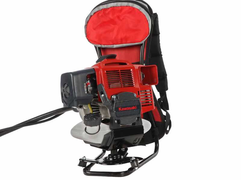 Kawasaki TJ 53EZ C COMBI - Decespugliatore a scoppio multifunzione a zaino - Asta Blue Bird