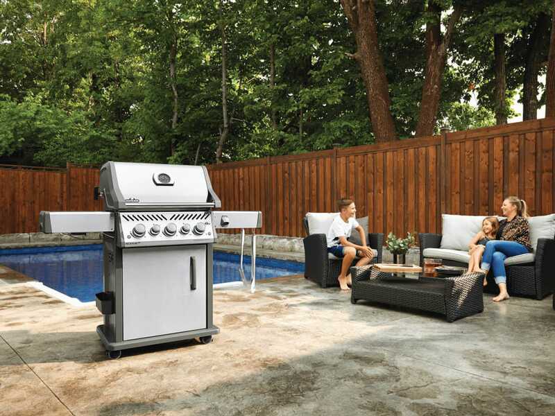 Napoleon Rogue SE 425 RSIB - Barbecue a gas - Con fornello laterale a infrarossi