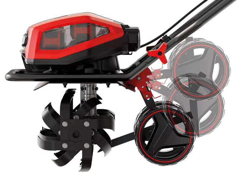 Einhell GP-CR 36/45 Li E BL - Solo - Elettrozappa a batteria - 36V - SENZA BATTERIA E SENZA CARICABATTERIA