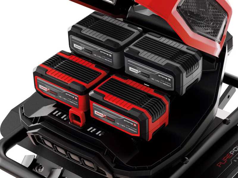 Einhell GP-CR 36/45 Li E BL - Elettrozappa a batteria - 36V 2x 18V 4Ah