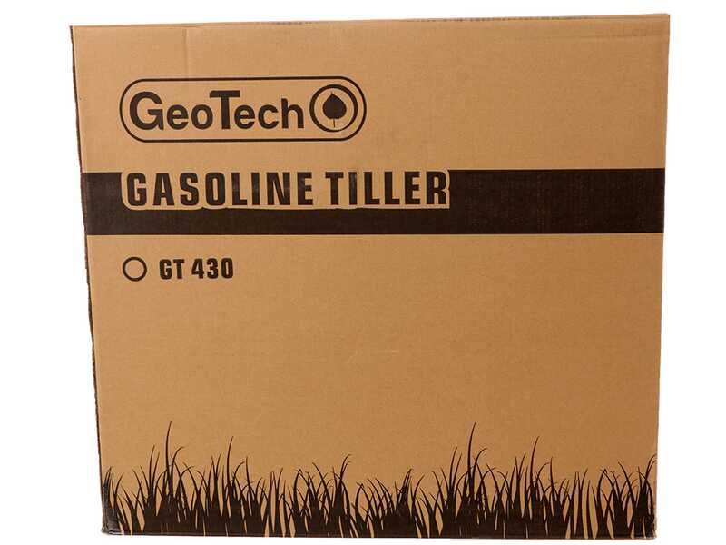 OUTLET - PICCOLI DIFETTI ESTETICI - GeoTech GT 430 - Motozappa a benzina 5.5 HP - Motore OHV da 161cc