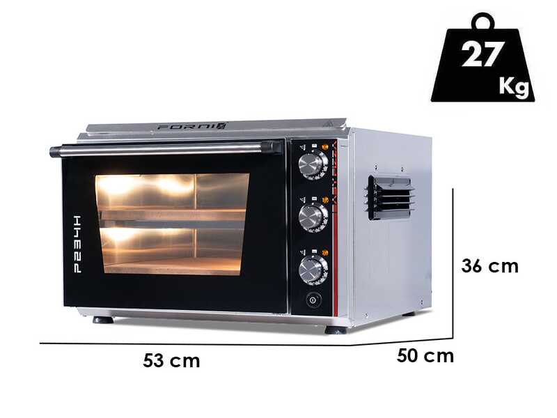 OUTLET - PICCOLI DIFETTI ESTETICI - Effeuno Easy Pizza Classic P234H - Forno elettrico per pizza