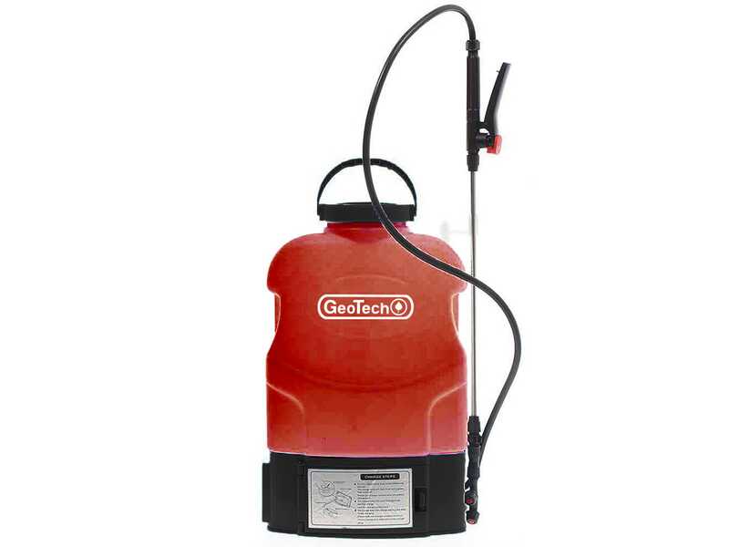 OUTLET - SENZA IMBALLO ORIGINALE - GeoTech BS185-Lithium - Pompa irroratrice spalleggiata a batteria - 18L