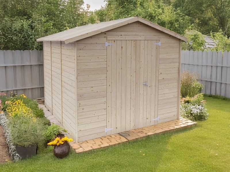 Alce Stefy 238x245 - Casetta da giardino in legno - 238x245x220 cm
