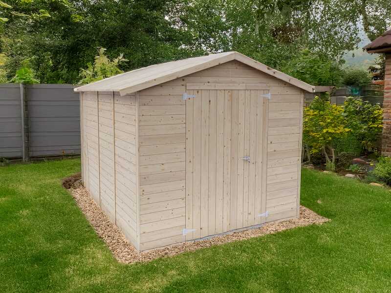 Alce Stefy 238x305 - Casetta da giardino in legno - 238x305x220 cm