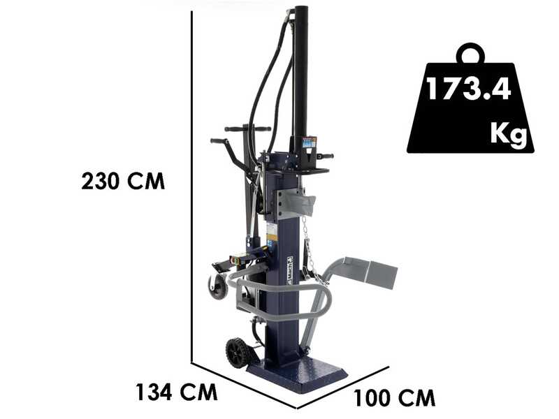 OUTLET - PICCOLI DIFETTI ESTETICI - BullMach BM-LS-E 11V - Spaccalegna elettrico - Verticale - 230V