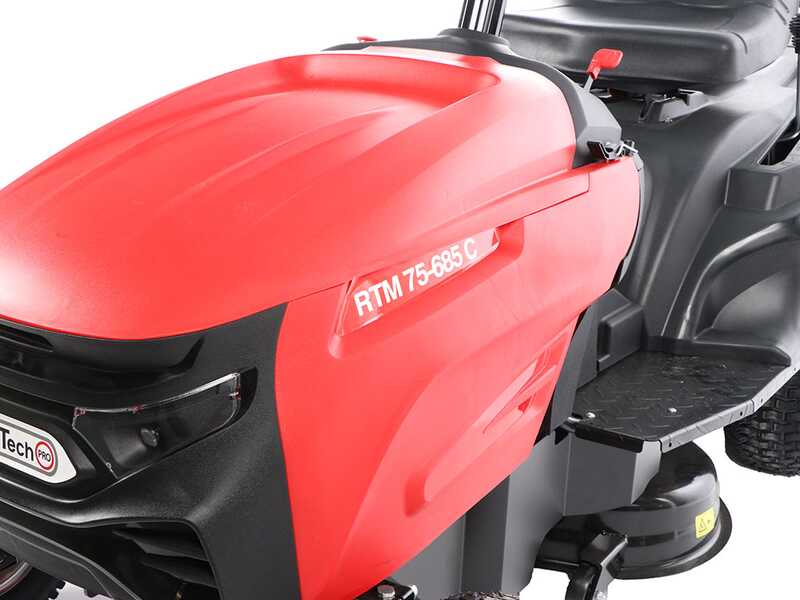 OUTLET - UTILIZZATO PER PROVA - GeoTech-Pro RTM 75-685 C - Trattorino tagliaerba - Cambio meccanico - Cesto di raccolta