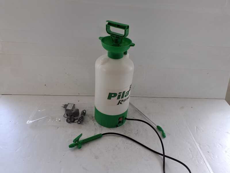 OUTLET - UTILIZZATO PER PROVA - Ribimex PILA 8 - Pompa irroratrice a spalla a batteria - 8 litri - 12V - 4Ah