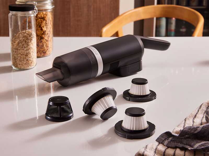 KitchenAid Go 5KKVRFA3 - Set 3 filtri per aspirapolvere portatile