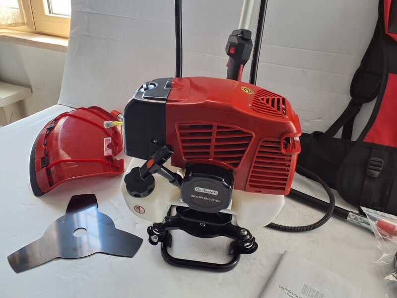 OUTLET - UTILIZZATO PER PROVA - GeoTech GT-2 58 BP - Decespugliatore a zaino multifunzione a scoppio
