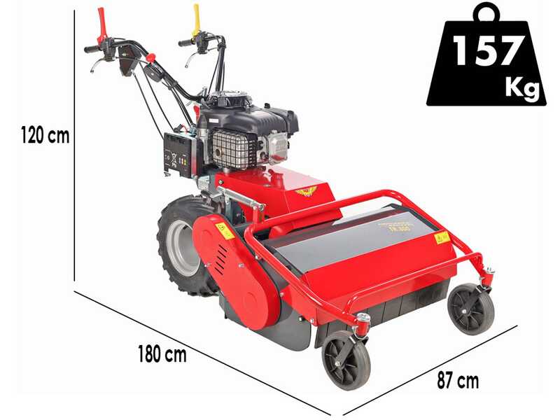 Meccanica Benassi TR 800 - Trinciaerba professionale a martelli - Zonsen XP380E
