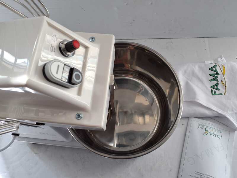 OUTLET - SENZA IMBALLO ORIGINALE - Famag Grilletta IM 5/230 10 Velocit&agrave; - Impastatrice a spirale 5 Kg