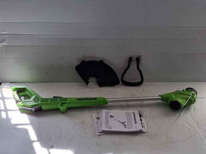 OUTLET - PICCOLI DIFETTI ESTETICI - Greenworks G24LT28 - Tagliabordi a batteria - SENZA BATTERIE E CARICABATTERIE