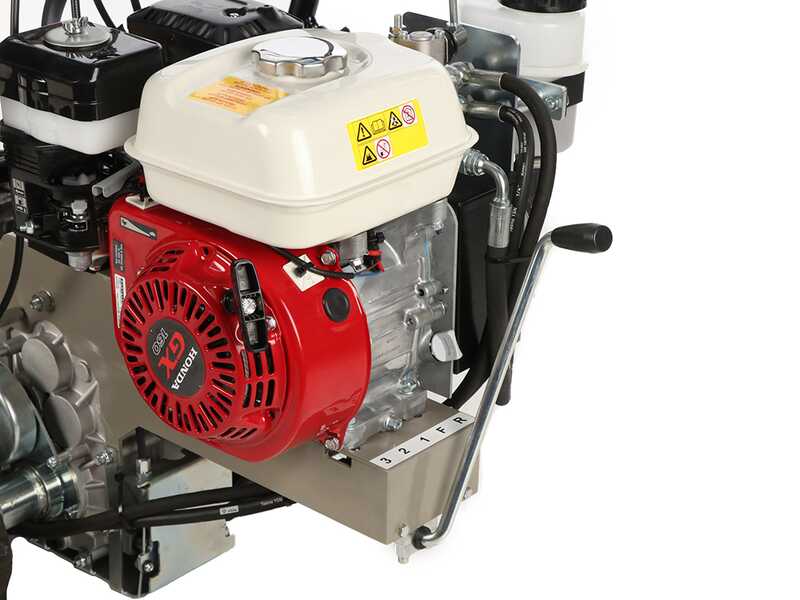 Benassi M503DH - Motocarriola cingolata - Cassone dumper idraulico - Portata 550Kg