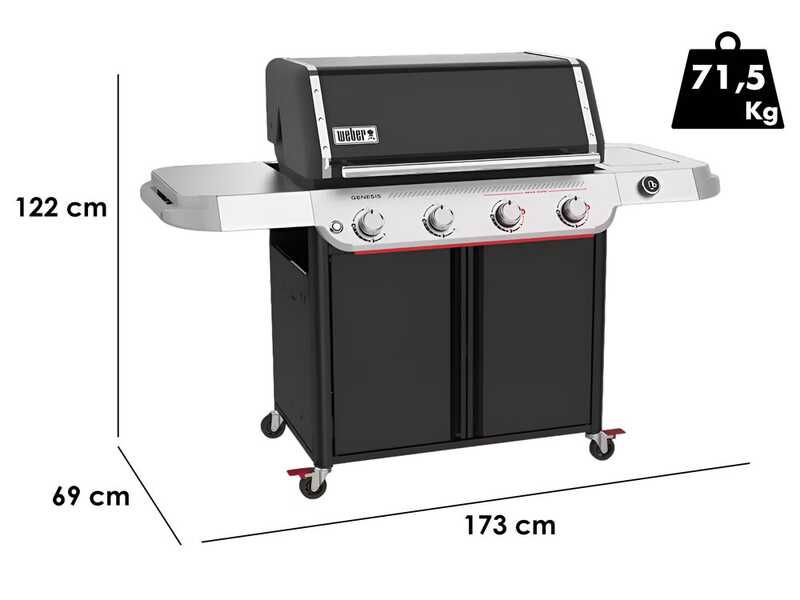 Weber Genesis E-425W - Barbecue a gas