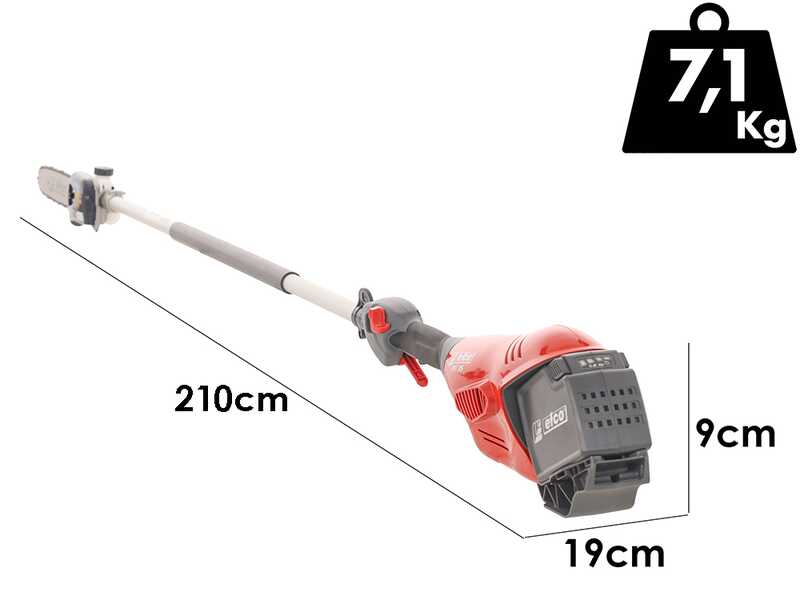 Efco PTi 35 - Potatore a batteria ad asta - Barra da 25cm - 40V 5Ah