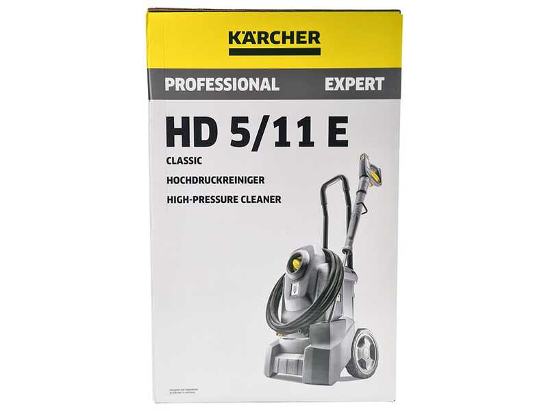 Karcher Pro HD 5/11 E Classic - Idropulitrice professionale a freddo - 160 bar max - 500 L/h