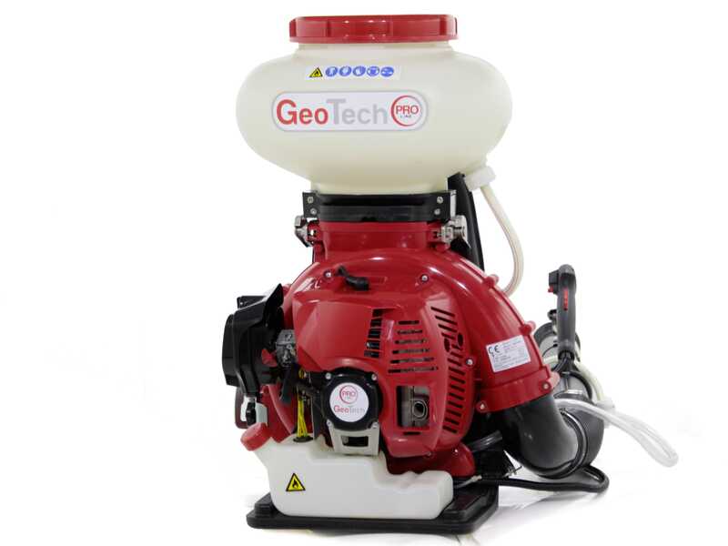 OUTLET - UTILIZZATO PER PROVA - GeoTech-Pro MDP 800 - Atomizzatore a scoppio da irrorazione zainato a spalla