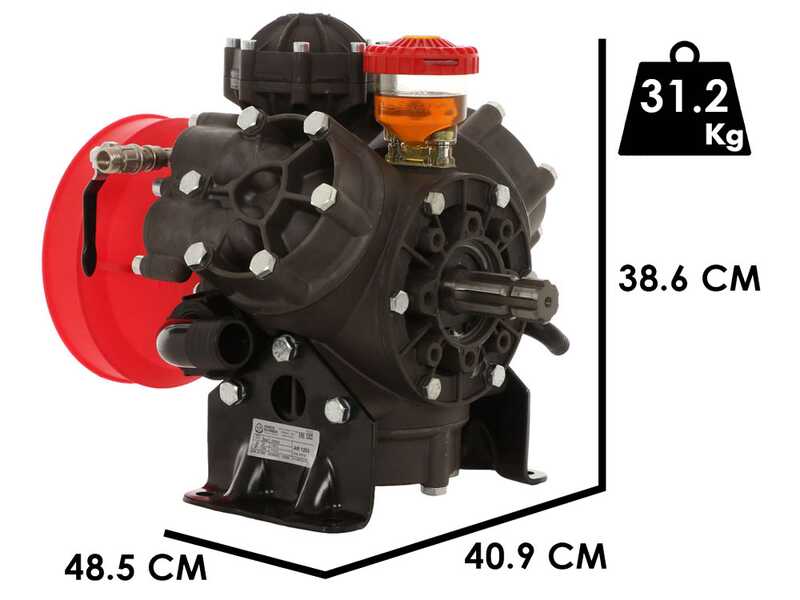 Annovi Reverberi AR 1203 - Pompa per irrorazione a trattore - Alta pressione