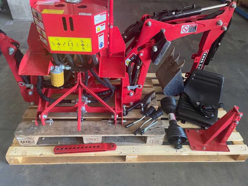 OUTLET - UTILIZZATO PER PROVA - GeoTech-Pro BHF 95 - Retroescavatore per trattore fisso