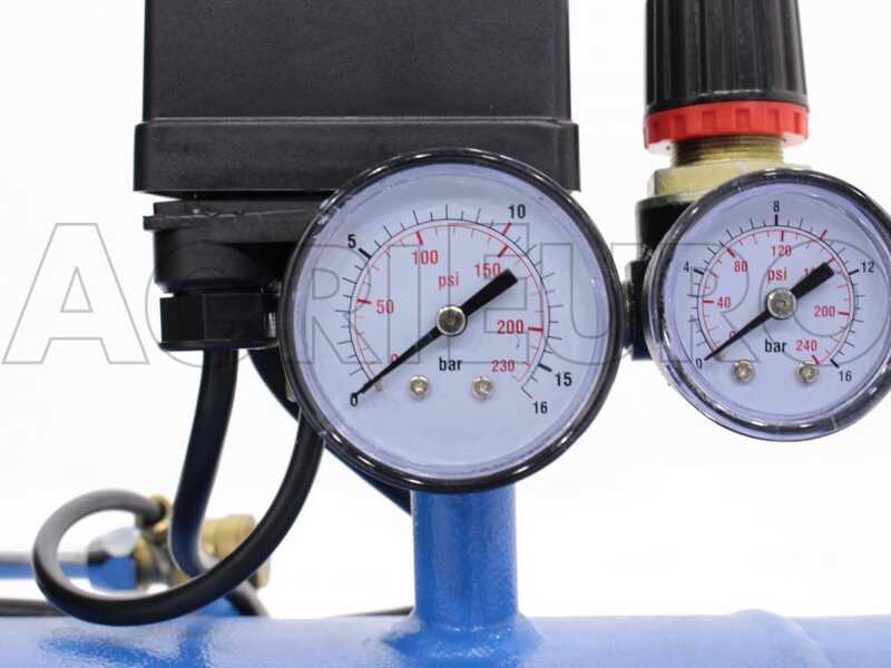 OUTLET - UTILIZZATO PER PROVA - ABAC MONTECARLO L20 - Compressore aria elettrico monofase - Motore 2 HP - 50 lt